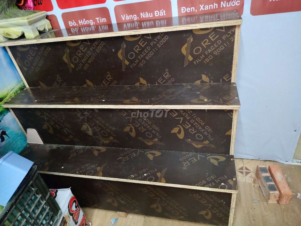 Kệ Gỗ 3 Cấp 1m2 x 1m x 60cm. Mua bán Tủ, kệ gia đình tại Quận Lê Chân Hải Phòng được đăng bởi Nguyễn Hiếu hình 1