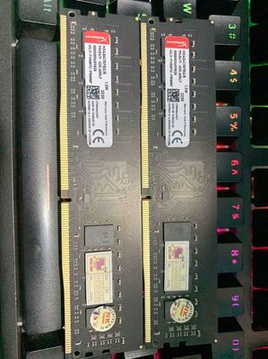 Cần bán cặp Ram HyperX 8GB DDR4 HX426C15FB/8. Mua bán Linh kiện (RAM, Card...) tại Thành phố Thủ Đức Tp Hồ Chí Minh được đăng bởi Hangnguyen