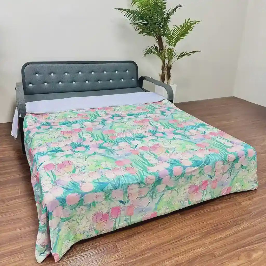 Chăn lạnh 2 mặt RAION 2m x 2m3 - MẪU HOA VĂN. Mua bán Giường, chăn ga gối nệm tại Huyện Bình Chánh Tp Hồ Chí Minh được đăng bởi Lian Home SG hình 1