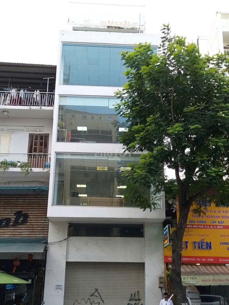Ngang 6m| 800m2| 6 Tầng| MT Điện Biên Phủ Góc ngã tư