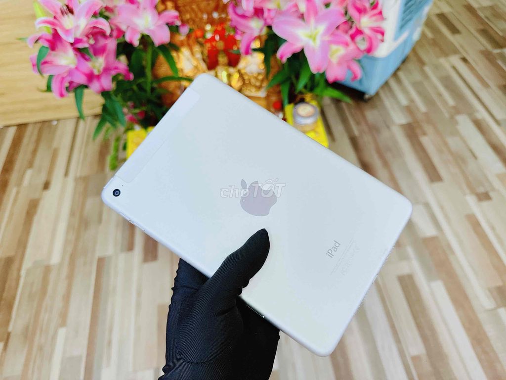 iPad Mini 4 4G 32G Silver 99% có Trả Góp