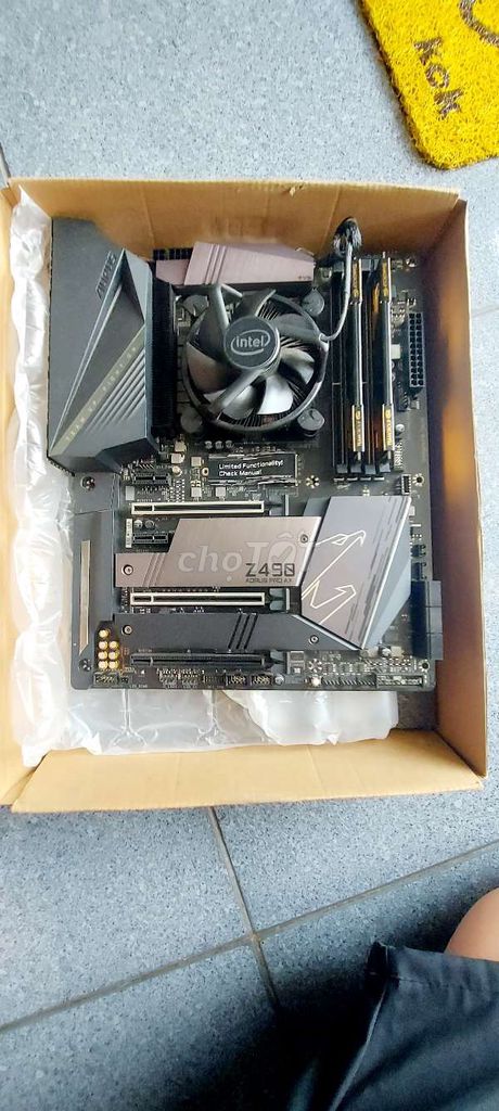 Bo mạch chủ Gigabyte Z490 Gaming Wifi 6 i5 10600KF. Mua bán Linh kiện (RAM, Card...) tại Huyện Tam Nông Đồng Tháp được đăng bởi  Minh Nhưt hình 1