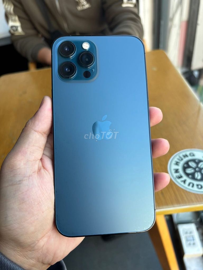 Apple iPhone 12 Pro Max 256GB Xanh. Mua bán Điện thoại tại Huyện Bảo Yên Lào Cai được đăng bởi Tri Le hình 1