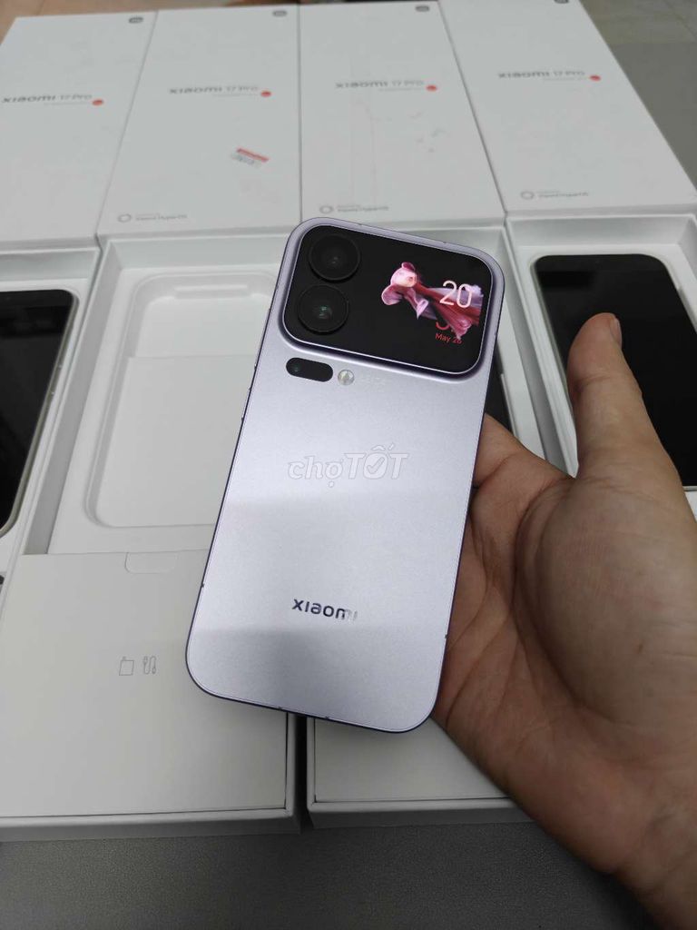 Xiaomi 17 Pro 256GB  tím có GL. Mua bán Điện thoại tại Thành phố Thủ Đức Tp Hồ Chí Minh được đăng bởi AVG Mobile hình 1