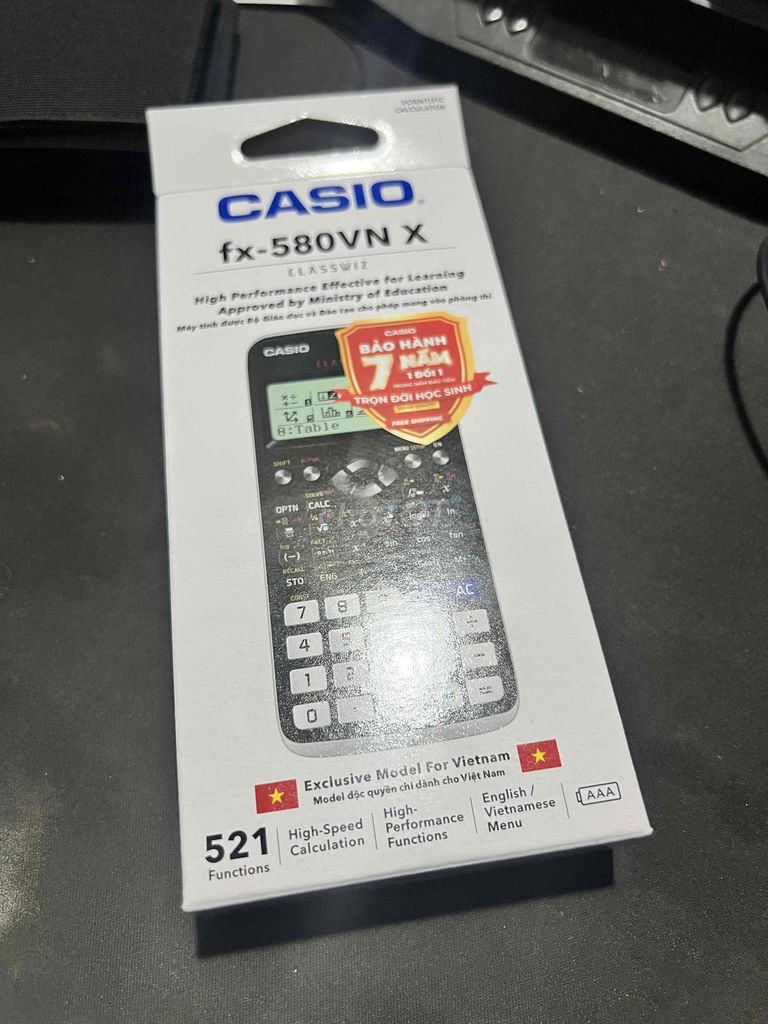Máy tính khoa học Casio fx-580VN X. Mua bán Đồ dùng văn phòng tại Quận Bình Tân Tp Hồ Chí Minh được đăng bởi Nguyễn Phúc hình 1