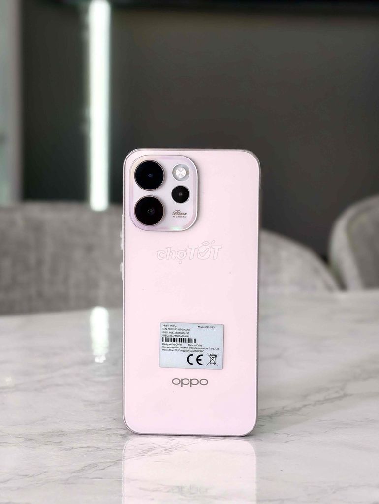 OPPO Reno15F 5G 256GB Hồng 8GB. Mua bán Điện thoại tại Thành phố Cà Mau Cà Mau được đăng bởi Thanh phong  hình 1