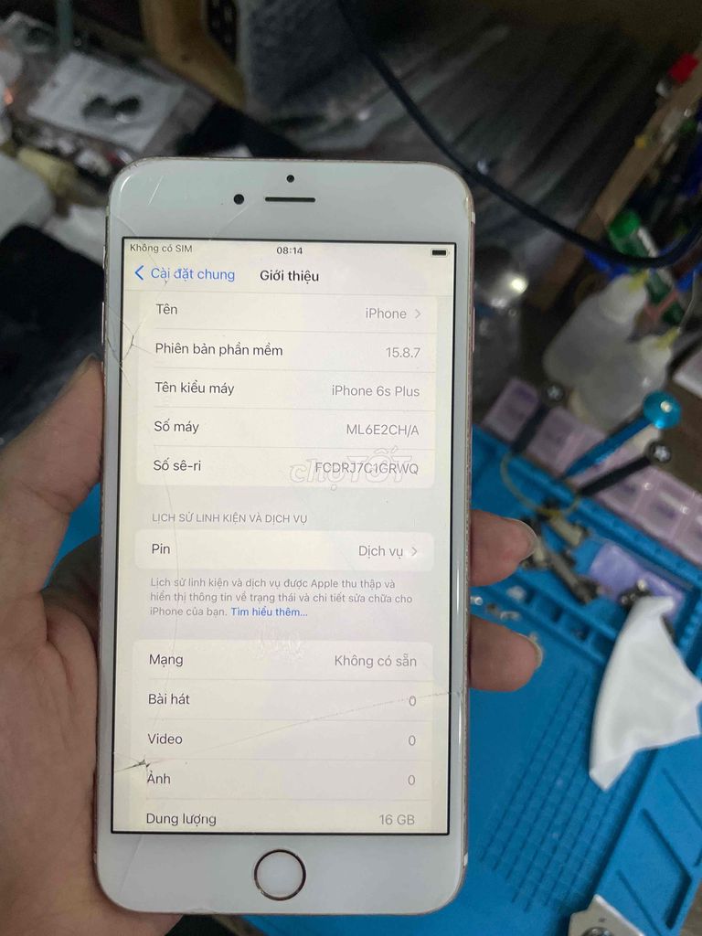 Apple iPhone 6s Plus 16GB Vàng hồng 65%. Mua bán Điện thoại tại Quận Tân Bình Tp Hồ Chí Minh được đăng bởi Trần Gia Hưng hình 1