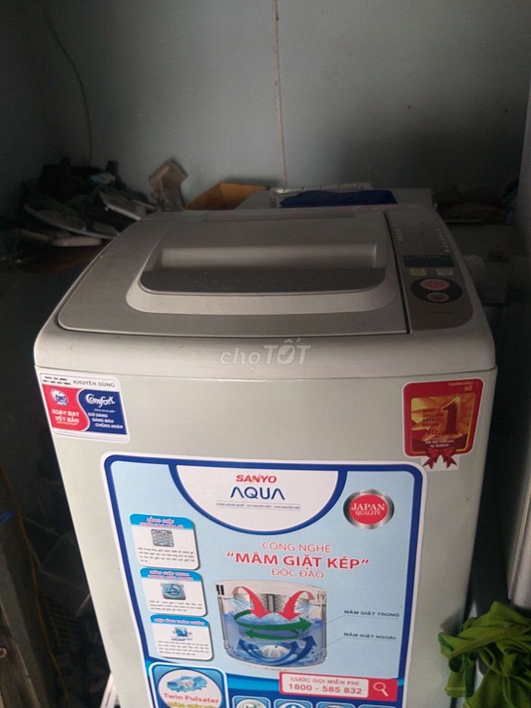 0908679996 - Máy giặt sanyo 7,2kg giá rẻ