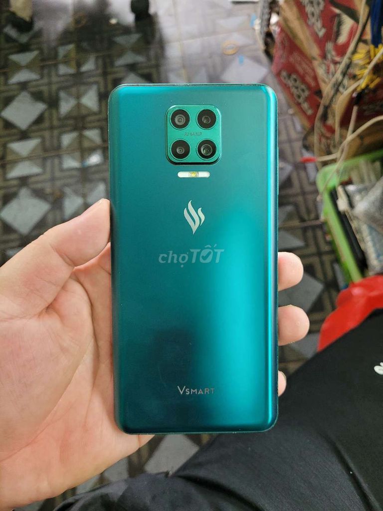 Vsmart Aris 128GB Xanh ngọc. Mua bán Điện thoại tại Thành phố Nam Định Nam Định được đăng bởi Thắng Nguyễn hình 1