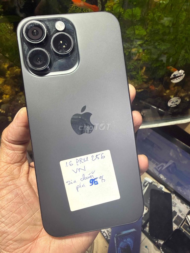 Apple iPhone 16 Pro Max 256GB Đen Đã qua sử dụng. Mua bán Điện thoại tại Quận Tân Phú Tp Hồ Chí Minh được đăng bởi gia phát hình 1