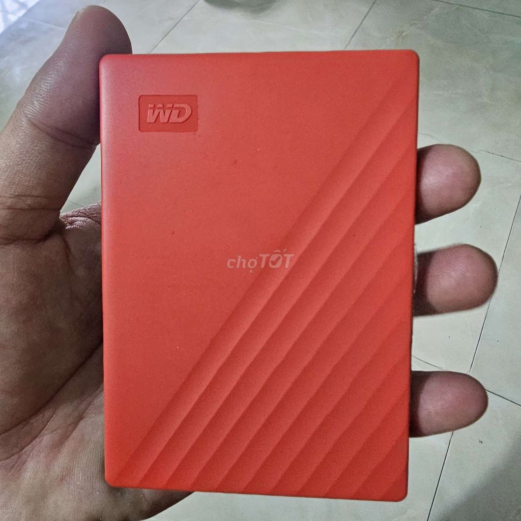 Ổ cứng di động WD My Passport Đỏ  1TB. Mua bán Linh kiện (RAM, Card...) tại Huyện Tiên Du Bắc Ninh được đăng bởi bhbn hình 1