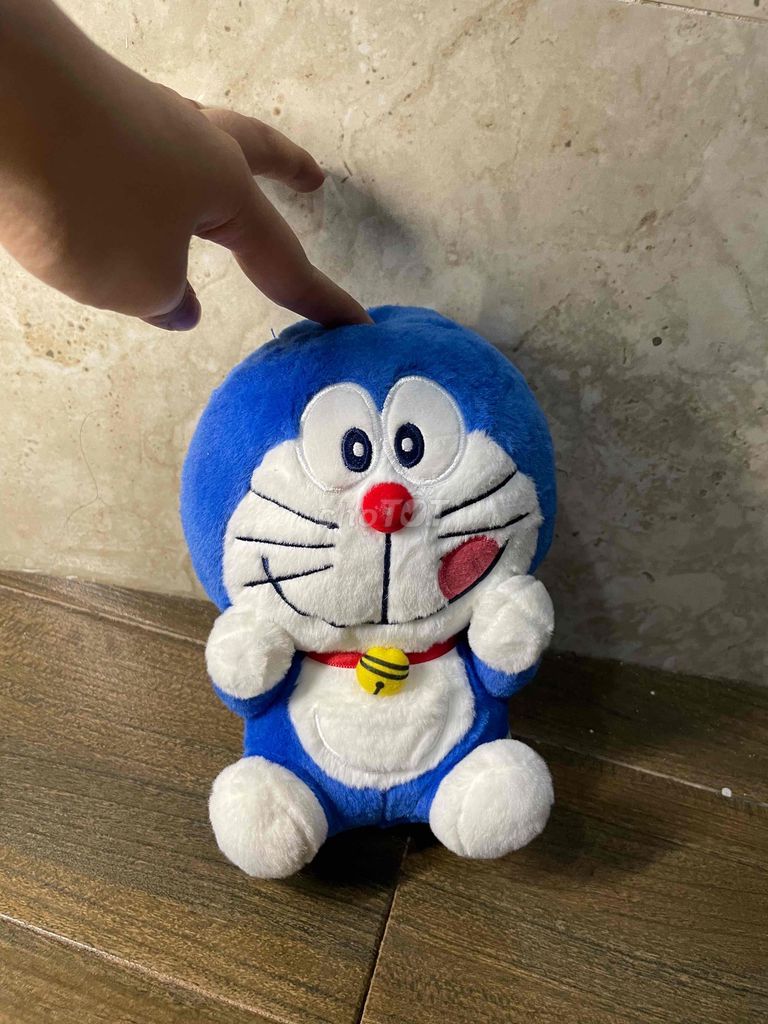 Thú nhồi bông Doraemon lông xanh dương đã sử dụng. Mua bán Sở thích khác tại Huyện Nhà Bè Tp Hồ Chí Minh được đăng bởi Anh Ho hình 1