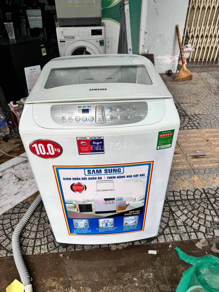 Thanh lý máy giặt samsung 10KG đang sữ dụng. Mua bán Máy giặt tại Quận Thanh Khê Đà Nẵng được đăng bởi Phúc Đỗ hình 1