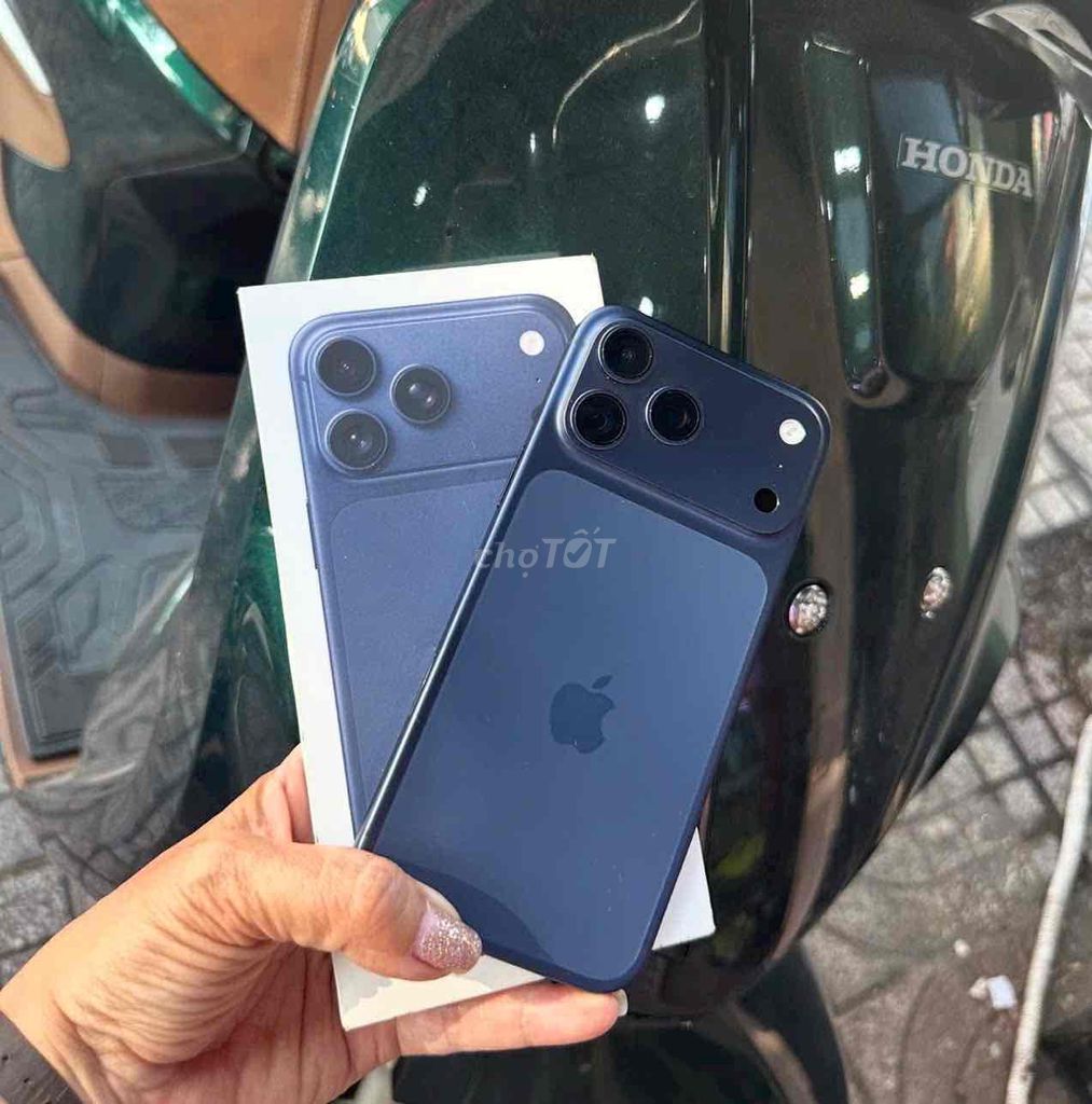 iphone 17pro 512gb blue qtế mỹ pin100 bht4/2027. Mua bán Điện thoại tại Quận 3 Tp Hồ Chí Minh được đăng bởi Nam Á Mobile hình 1