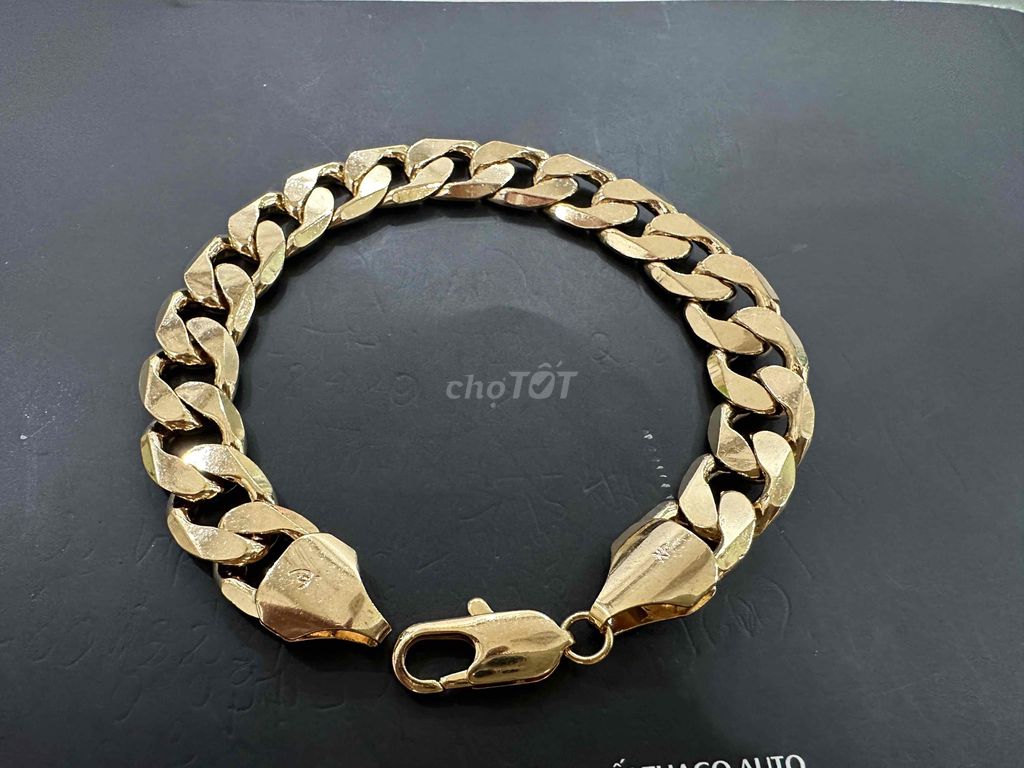 Lắc tay ngoại bọc vàng 18k. Mua bán Phụ kiện thời trang khác tại Quận Hoàng Mai Hà Nội được đăng bởi Nguyễn hình 1
