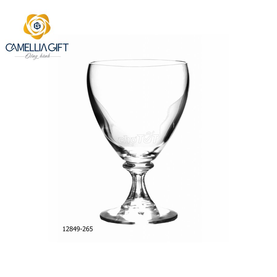 BỘ 6 LY VANG GOBLET - in ấn logo theo yêu cầu