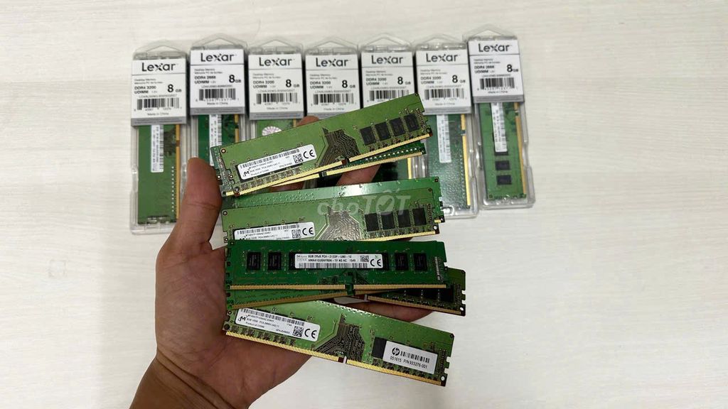 Về số lượng ram dr4 8gb chính hãng bh12 tháng