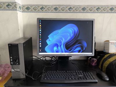 Máy tính bàn i5 và màn hình HP 241 FHD
