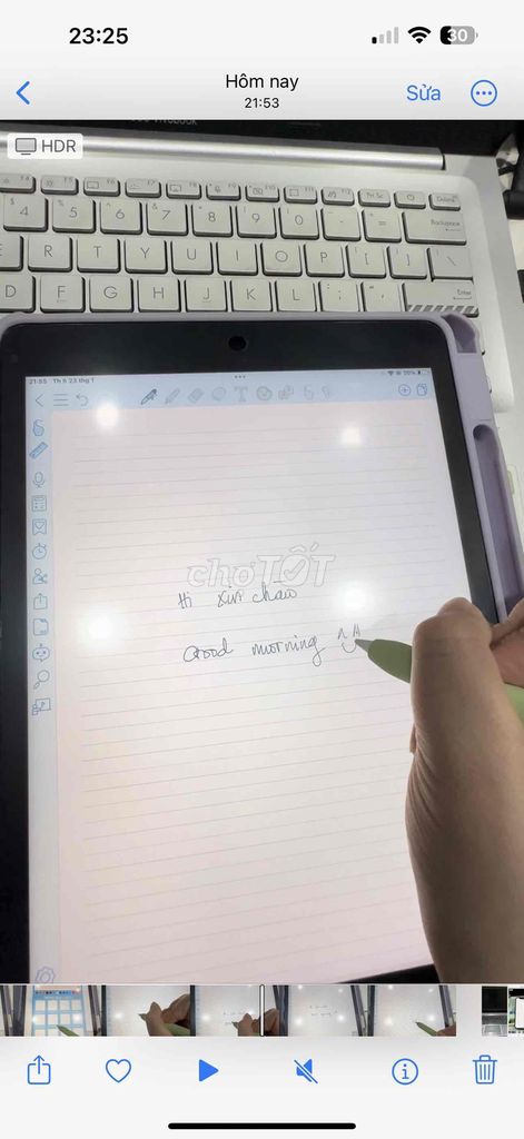 Ipad gen 9 và Pencil 1