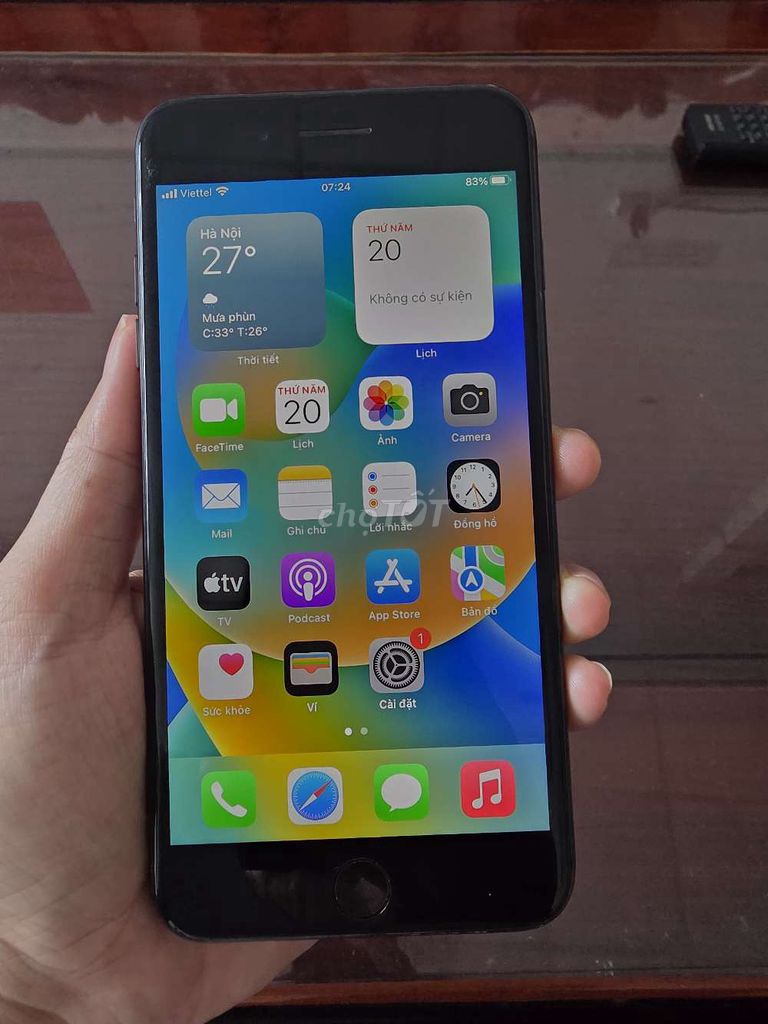 8 Plus 64GB quốc tế zin đẹp, pin 100%. Máy sạch. Mua bán Điện thoại tại Quận 12 Tp Hồ Chí Minh được đăng bởi Cầm Đồ Thanh Lý hình 1