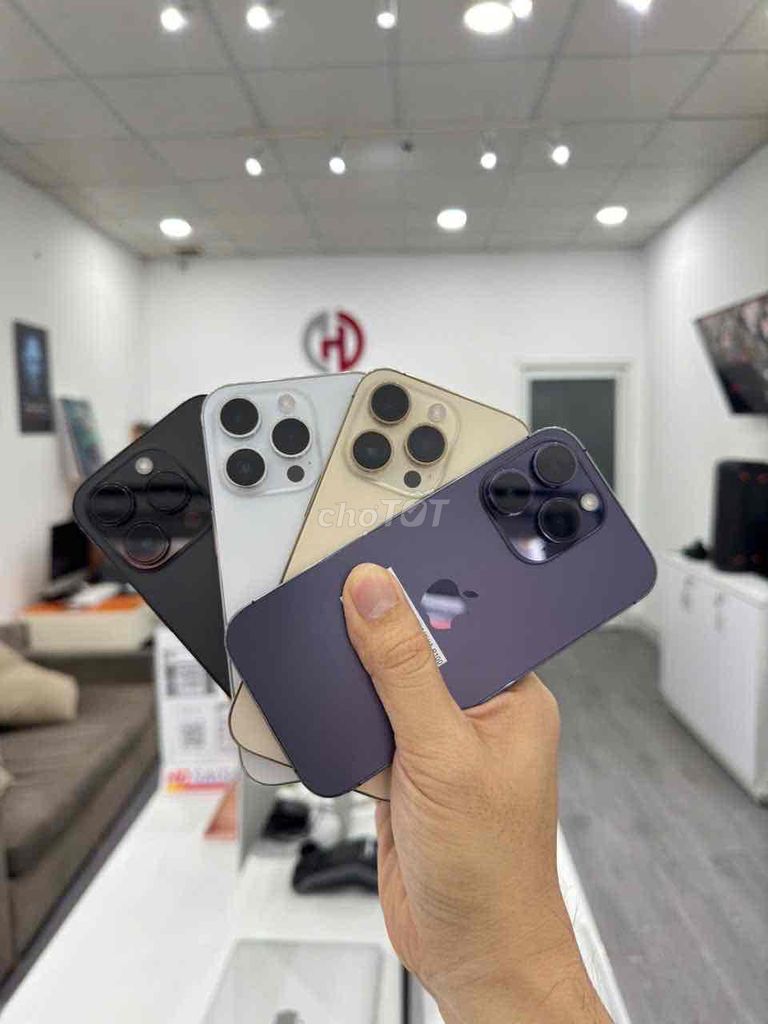 14 PRO 128/256/1TB P86-100% ĐẸP-GÓP 0Đ-THU MUA. Mua bán Điện thoại tại Quận 7 Tp Hồ Chí Minh được đăng bởi Hoàng Hiệp Mobile hình 1