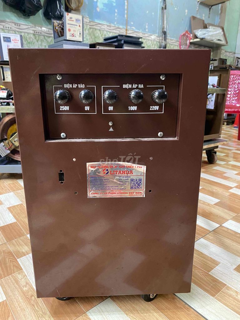 ỔN ÁP 20kva LITANDA DÃI 90v-250v dây đồng 100%