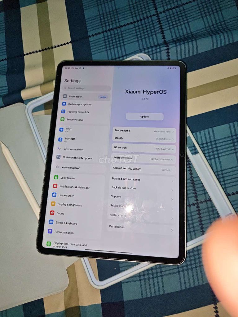 Xiaomi Pad 7 Pro chính hãng kèm bút. Mua bán Máy tính bảng tại Thành phố Biên Hòa Đồng Nai được đăng bởi Phước Nguyễn Trọng hình 1