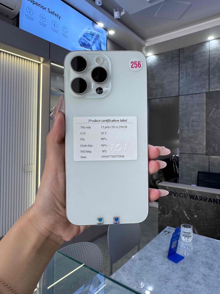15prm QT 256gb. Mua bán Điện thoại tại Thành phố Nam Định Nam Định được đăng bởi nguyễn việt hoàng hình 1