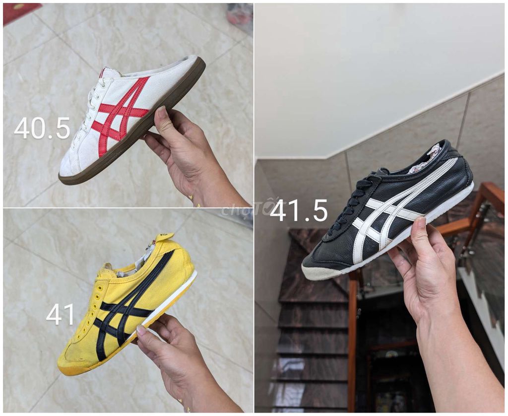 Giày đế bệt Onitsuka Tiger các màu