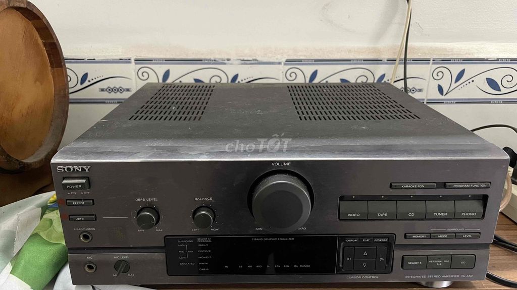 Amply Sony TA-A50 Xám. Mua bán Tivi, Âm thanh tại Thành phố Vũng Tàu Bà Rịa - Vũng Tàu được đăng bởi tuấn hình 1