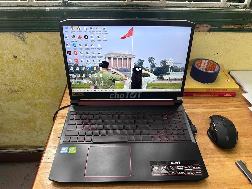 Acer Nitro 5 Core i5-9300H, RAM 8GB, SSD 256GB. Mua bán Laptop tại Quận Cầu Giấy Hà Nội được đăng bởi Minh Đức hình 1
