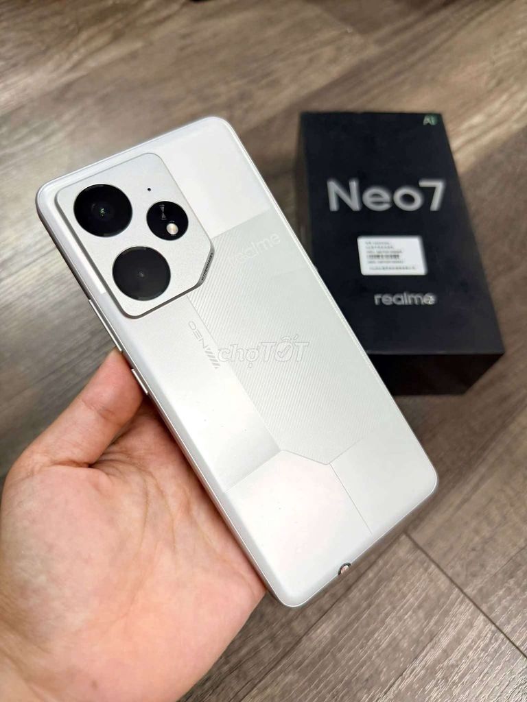 Realme Neo 7 Ram 16 256GB Bạc Mới 99.99%. Mua bán Điện thoại tại Quận Gò Vấp Tp Hồ Chí Minh được đăng bởi Tèo Chi hình 1