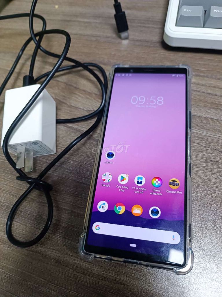 Sony Xperia 5 64GB Đen Nhật Bản. Mua bán Điện thoại tại Quận Cầu Giấy Hà Nội được đăng bởi goocba hình 1