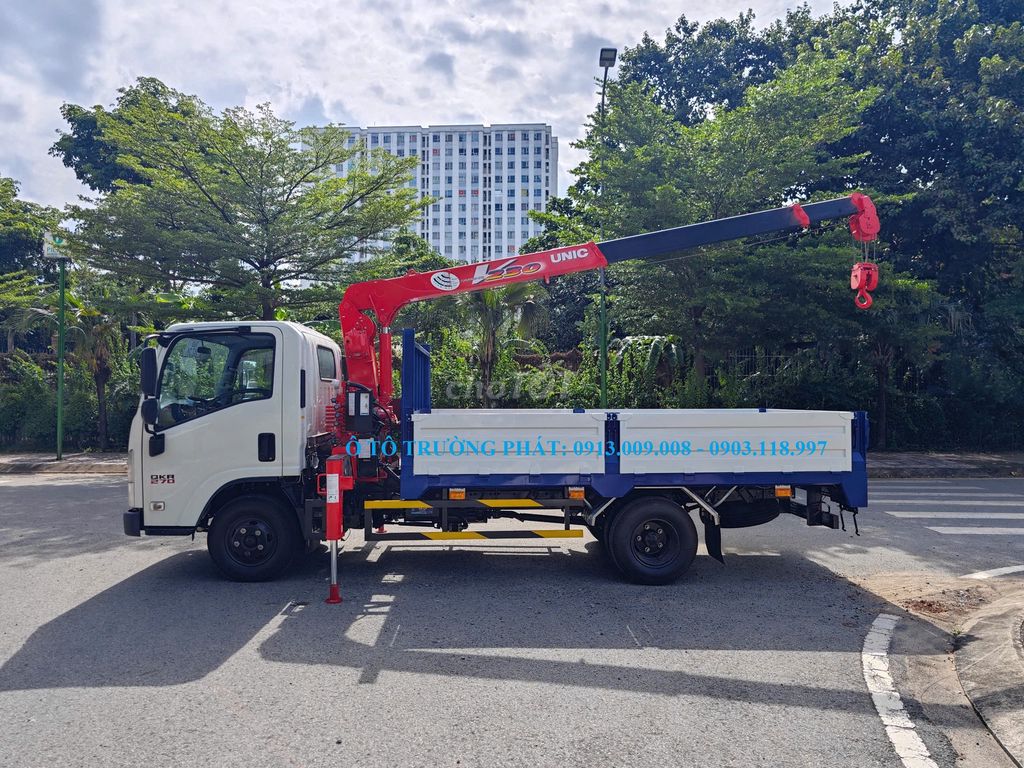 Bán Xe Isuzu 1.9Tấn Cẩu Unic230 thùng 3.8m nhỏ gọn. Mua bán Xe tải, xe ben tại Quận 12 Tp Hồ Chí Minh được đăng bởi Mr Thành hình 4