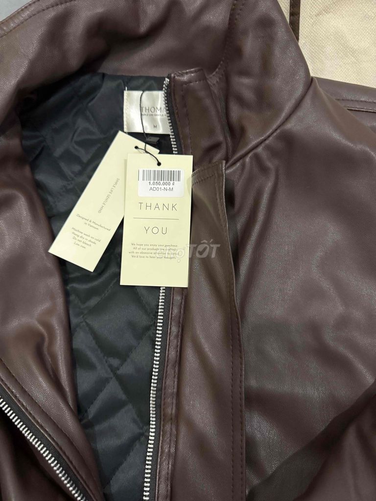 Áo khoác da Thomas Henry Leather Jacket. Mua bán Quần áo tại Quận Bình Thạnh Tp Hồ Chí Minh được đăng bởi Xuân Sơn hình 2