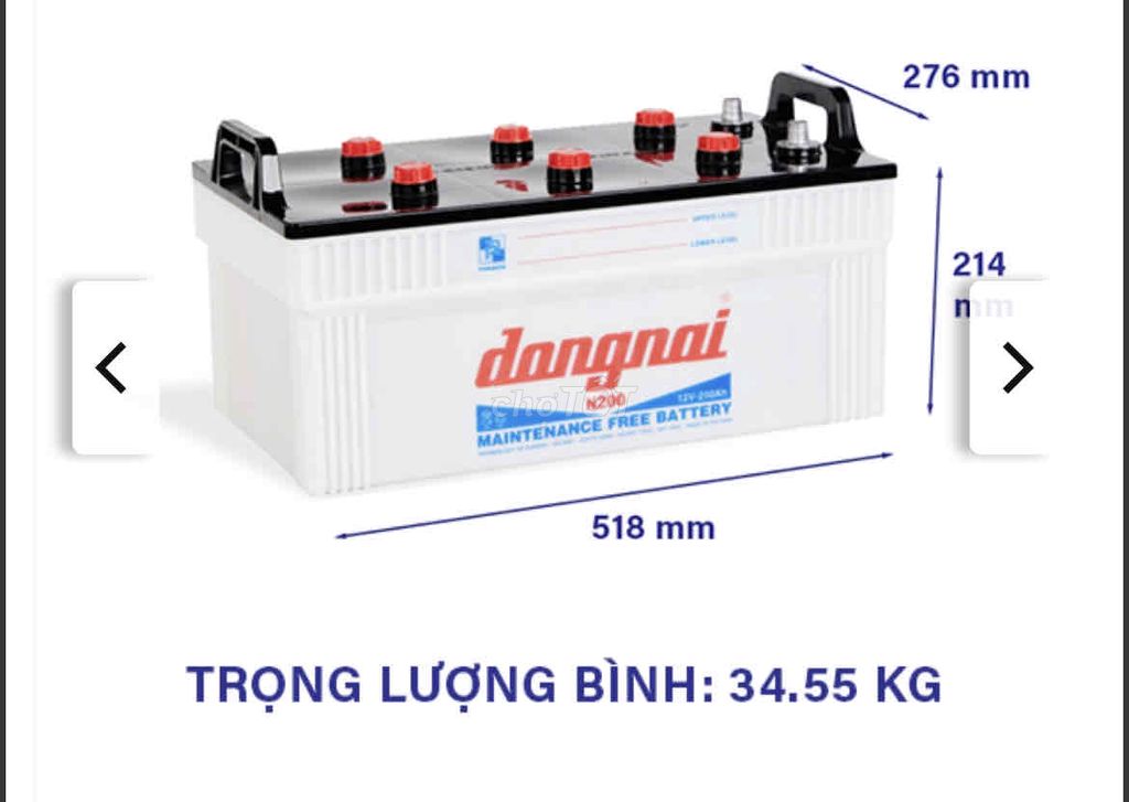 ắc quy đồng nai 12v 200ah