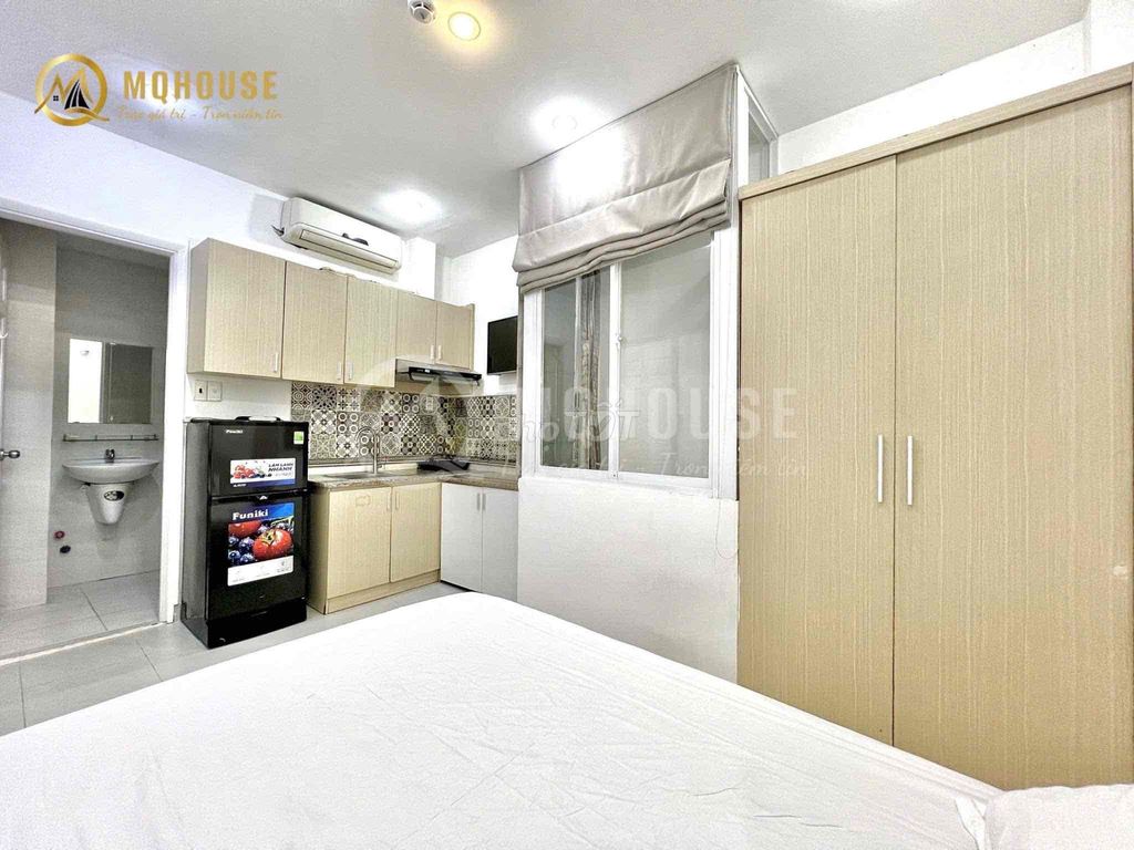 STUDIO 35m2 ĐẦY ĐỦ TIỆN NGHI THOÁNG MÁT