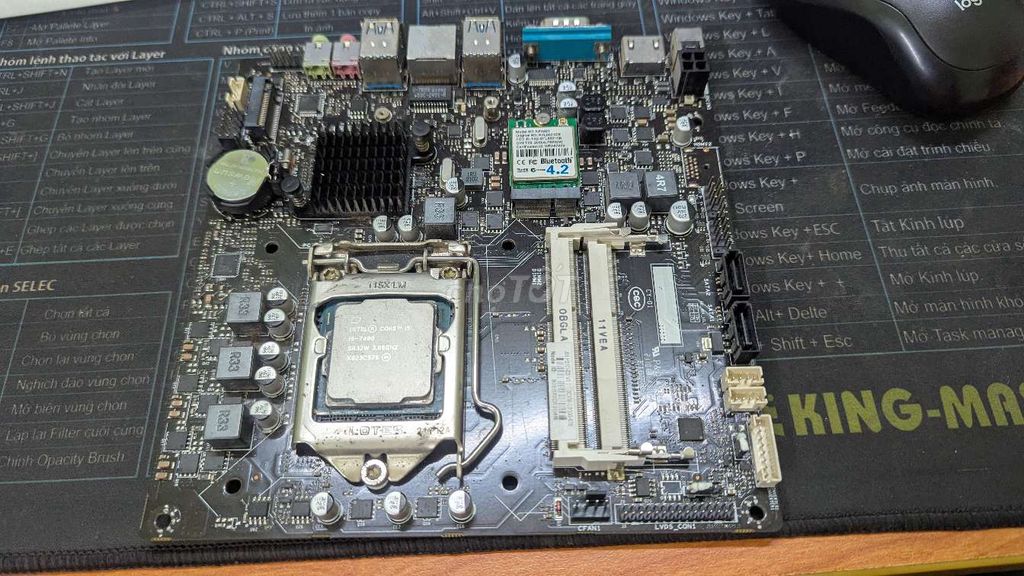 Mainboard 115X LM Intel Core i5-7400 Đã sử dụng. Mua bán Linh kiện (RAM, Card...) tại Huyện Nhà Bè Tp Hồ Chí Minh được đăng bởi nguyễn lê hoàng phúc hình 1