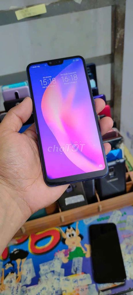 Xiaomi mi 8 lite, 128gb, chính hãng. Mua bán Điện thoại tại Quận Gò Vấp Tp Hồ Chí Minh được đăng bởi A LONG   nhận thanh toán THẺ TÍN DỤNG hình 1