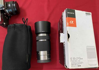 Lens sony sel 55-210 fullbox