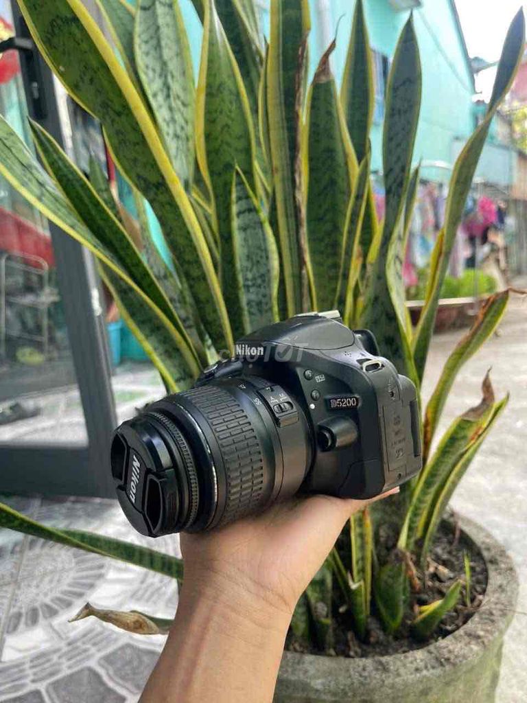 Máy ảnh Nikon D5200 Đã sử dụng. Mua bán Máy ảnh, Máy quay tại Huyện Bình Chánh Tp Hồ Chí Minh được đăng bởi Nynie hình 1