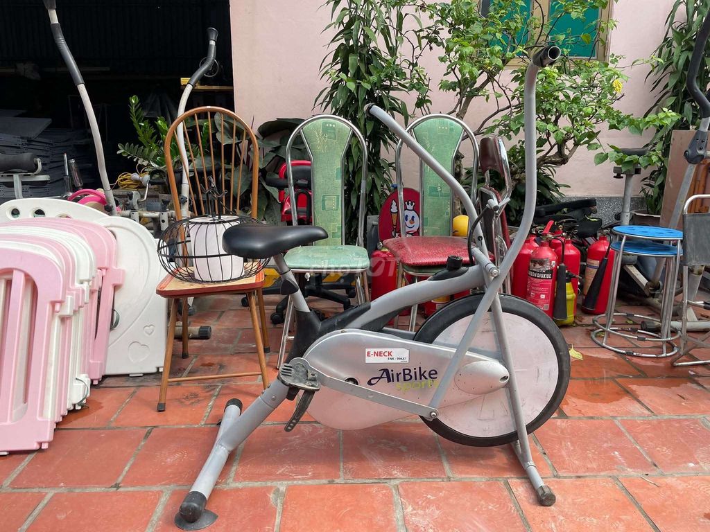 Xe đạp tập thể dục AirBike E-NECK ENK-996X1 Xám. Mua bán Đồ thể thao, Dã ngoại tại Huyện Sóc Sơn Hà Nội được đăng bởi thao shiper hình 1