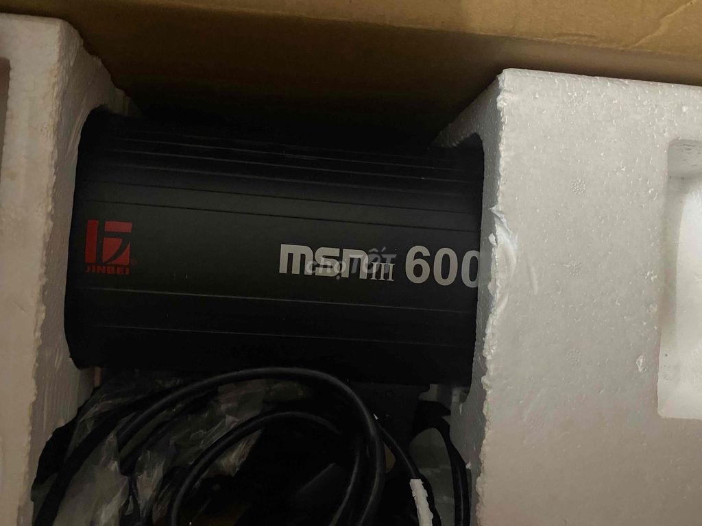Đèn flash Jinbei MSN III 600 Đen. Mua bán Máy ảnh, Máy quay tại Quận Tân Bình Tp Hồ Chí Minh được đăng bởi Ý Nhi Hura Camera hình 1