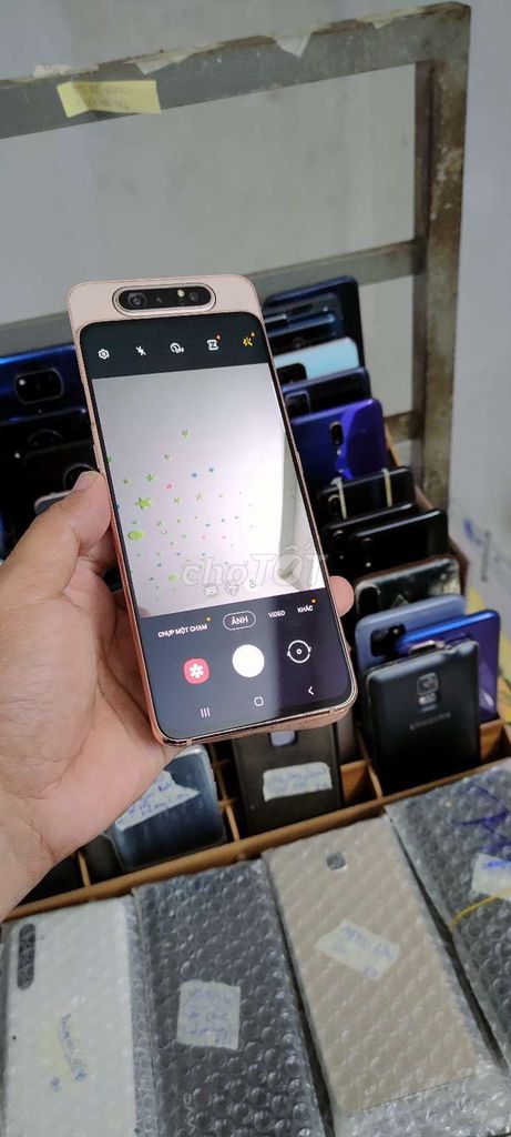 Samsung A80, ram 8gb, 128gb, zin 💯. Mua bán Điện thoại tại Quận Gò Vấp Tp Hồ Chí Minh được đăng bởi A LONG   nhận thanh toán THẺ TÍN DỤNG hình 3