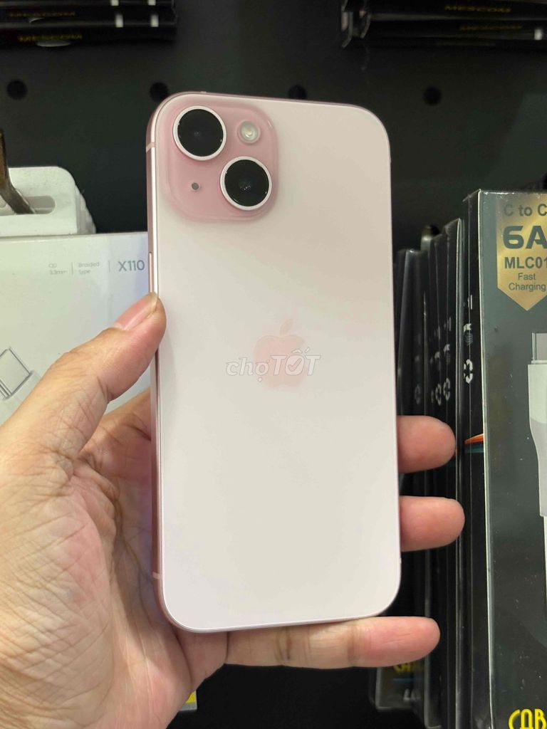 Apple iPhone 15 128GB Hồng 97%. Mua bán Điện thoại tại Huyện Lấp Vò Đồng Tháp được đăng bởi Trần Toàn hình 1