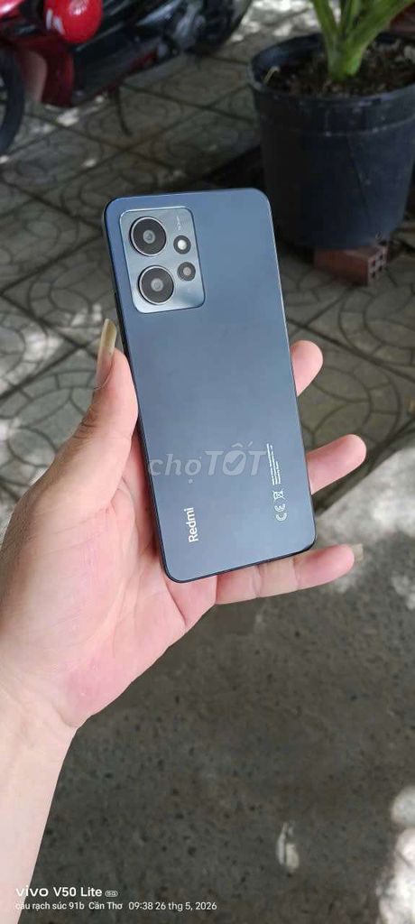 Xiaomi Redmi Note 12.ram 4+4/128G chip snap 685. Mua bán Điện thoại tại Quận Bình Thuỷ Cần Thơ được đăng bởi cầu rạch súc 91b Nguyễn Văn Linh  hình 1