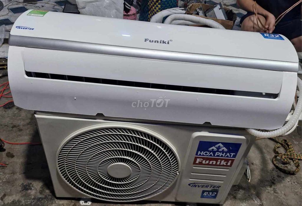 Máy lạnh funiki 1,5hp inveter mới 95% bao công lắp