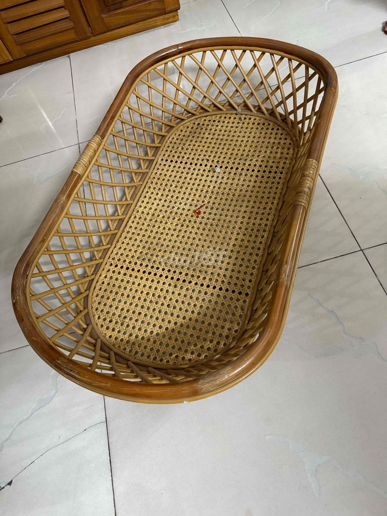 Nôi mây đan cho bé. Mua bán Mẹ và bé tại Quận Gò Vấp Tp Hồ Chí Minh được đăng bởi Hằng Nguyễn hình 1