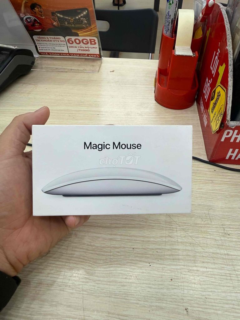 Chuột Apple Magic Mouse Không dây Trắng. Mua bán Phụ kiện (Màn hình, Chuột...) tại Huyện Krông Pắc Đắk Lắk được đăng bởi Nhã Phạm hình 1