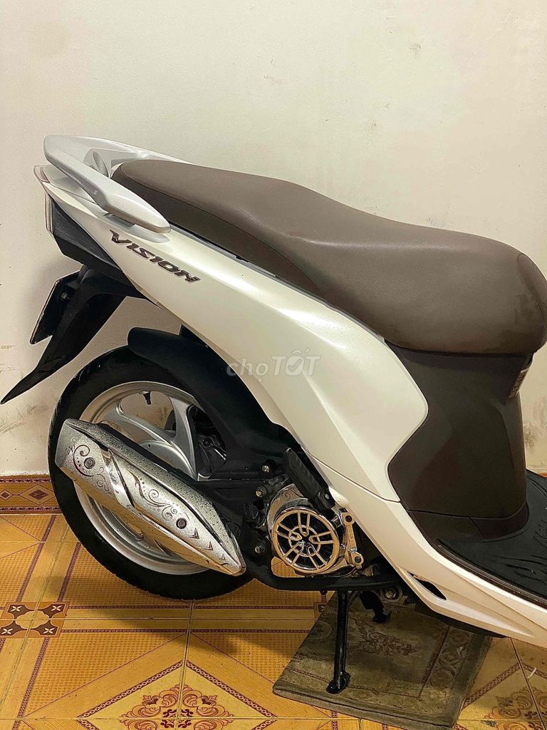 💯Vison 2019,Trắng Bạc,Bs Quận Nhứt,1 Đời Chủ. Mua bán Xe máy tại Quận Tân Bình Tp Hồ Chí Minh được đăng bởi Chú Út  hình 6